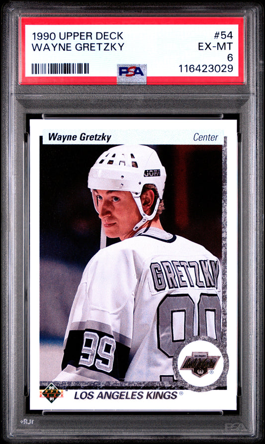 1990 Upper Deck #54 Wayne Gretzky PSA 6