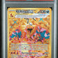 2023 Pokemon Obf En-Obsidian Flames #228 Hyper Rare Charizard Ex PSA 8