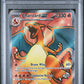 2023 Pokemon Mew En-151 #183 Ultra Rare Charizard Ex PSA 8