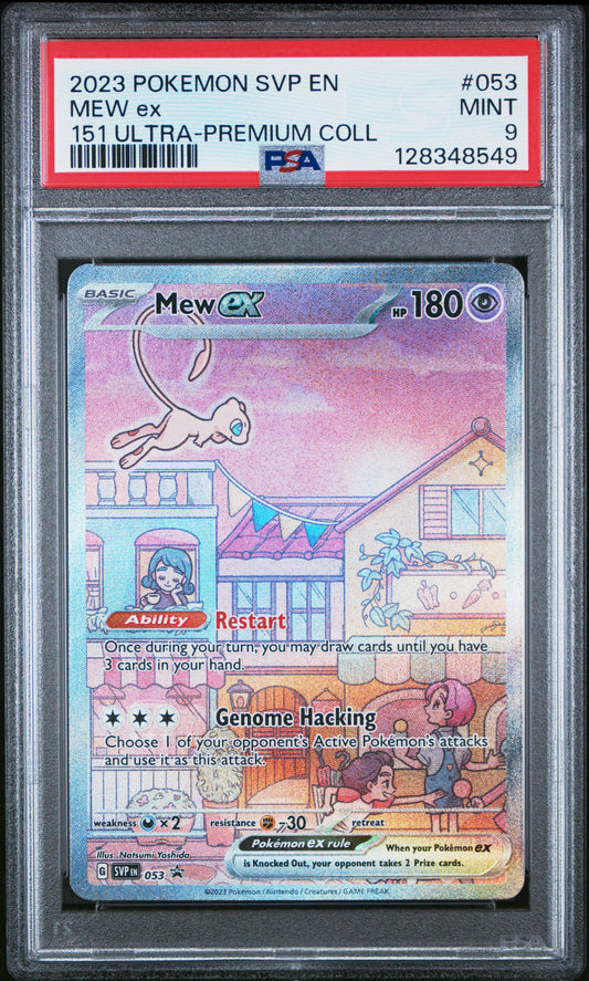 2023 Pokemon Svp En-Sv Black Star Promo #053 151 UPC Mew Ex PSA 9 (8549)