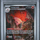 2025 Pokemon Blk En-Black Bolt #100 Illustration Rare Volcarona PSA 6