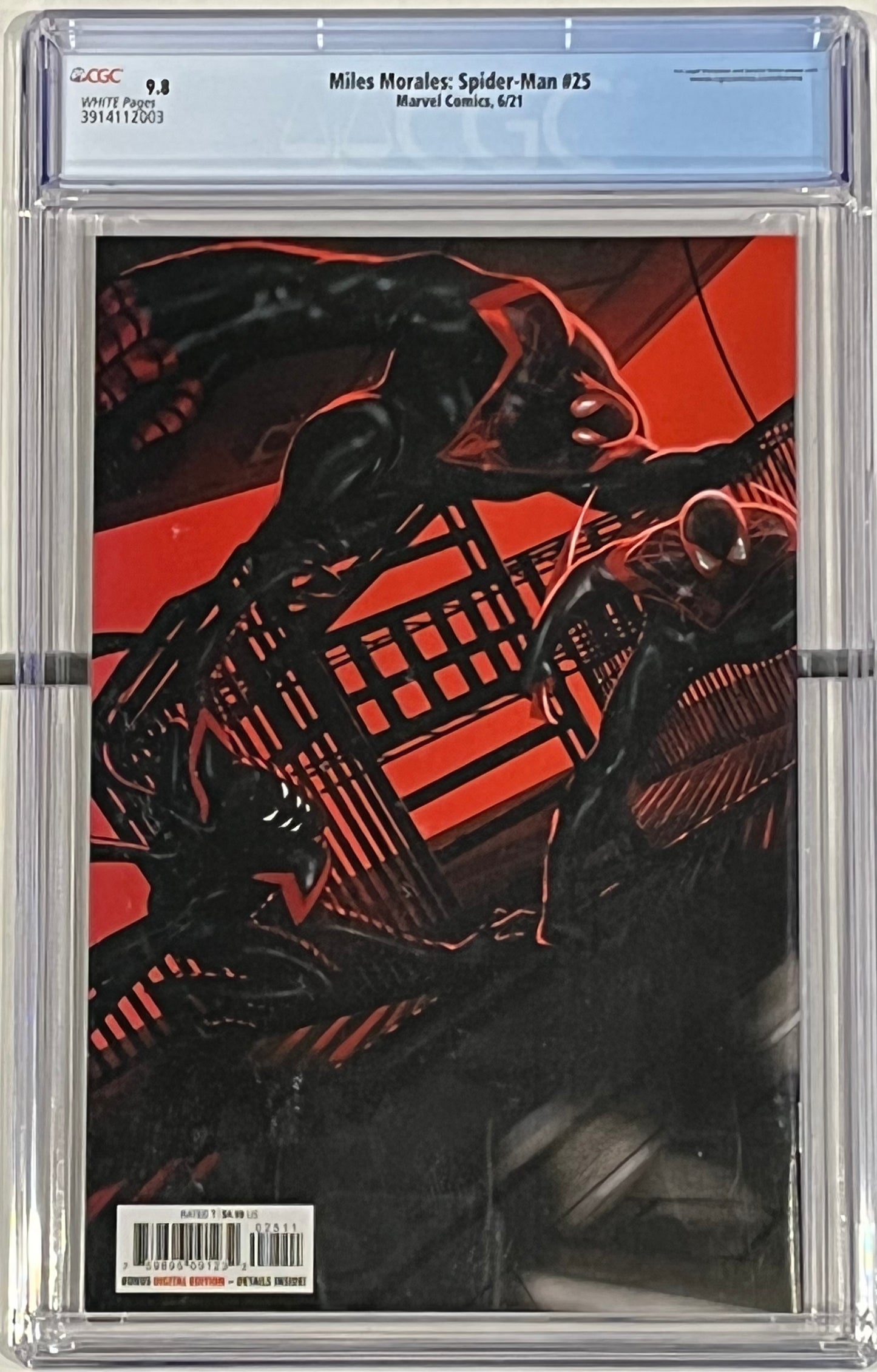 Miles Morales: Spider-Man #25 6/21 Marvel Comics CGC 9.8 *Wraparound Cover*