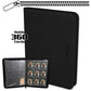 BCW Supplies: Z-Folio For Toploaders 9-Pocket Lx Black