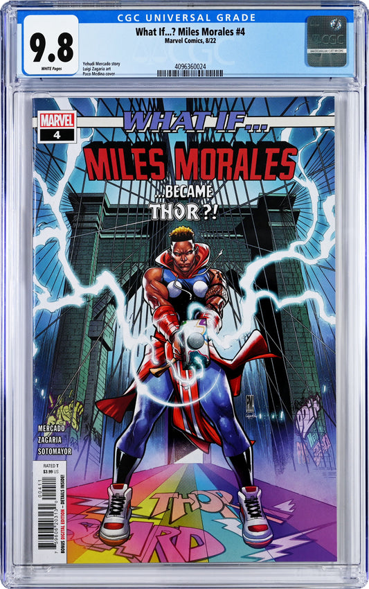 What If...? Miles Morales Became Thor #4 8/24 Marvel Comics CGC 9.8