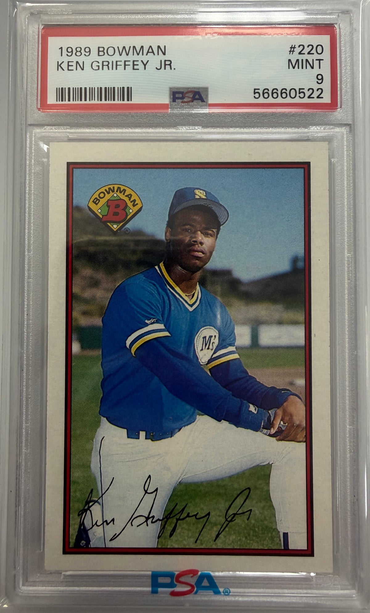 1989 Bowman #220 Ken Griffey Jr PSA 9
