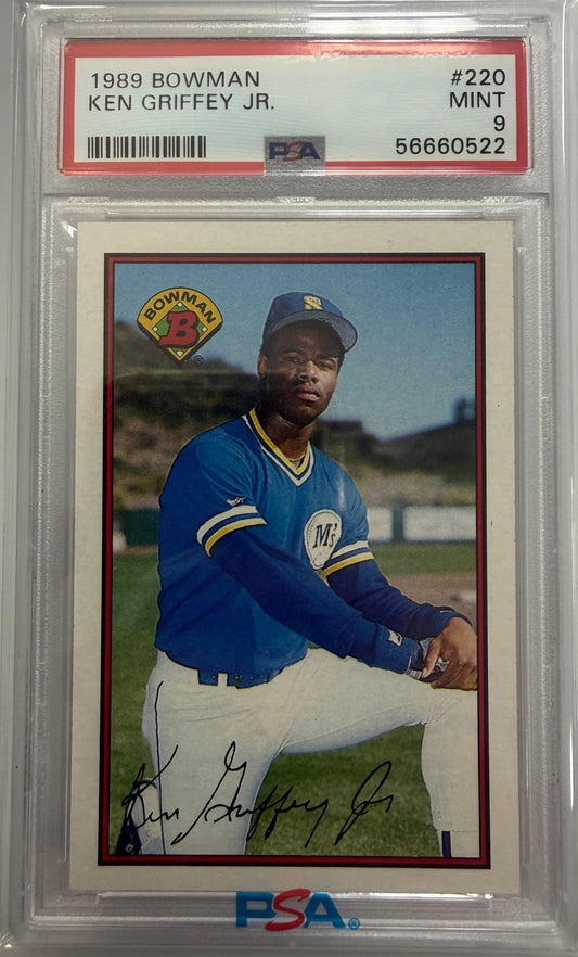 1989 Bowman #220 Ken Griffey Jr PSA 9