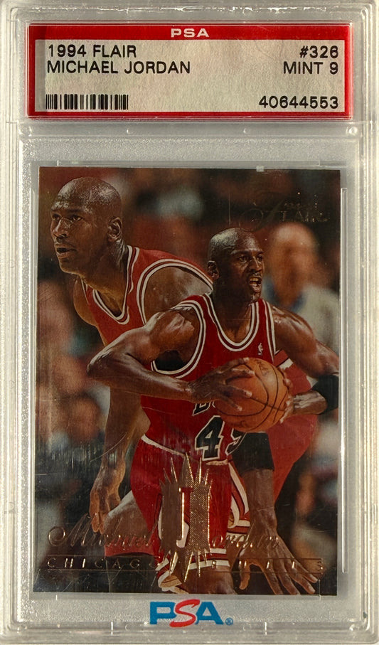 1994 Flair #326 Michael Jordan PSA 9