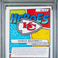 2022 Panini Prestige Heroes #H4 Heroes Patrick Mahomes Ii PSA 10