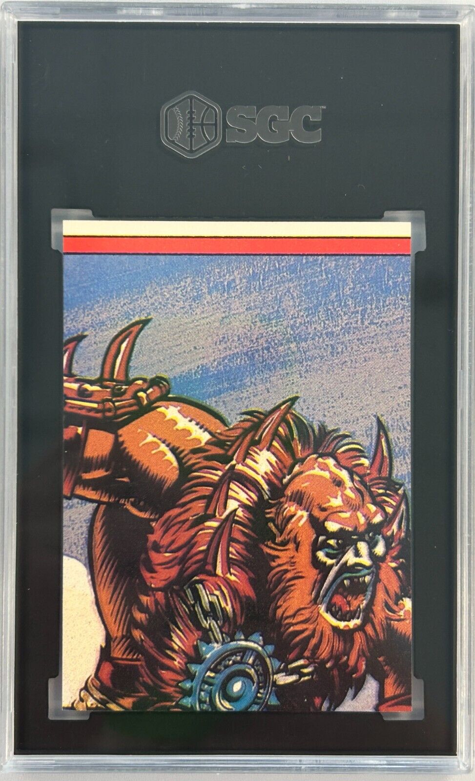 1984 Topps 11 Masters of the Universe Sticker Guardians of Eternia SGC 8.5