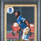 1987 Topps #170 Future Stars Bo Jackson RC PSA 8