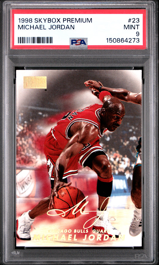 1998 Skybox Premium #23 Michael Jordan PSA 9