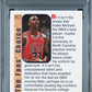 1992 Hoops Supreme Court #SC1 Michael Jordan PSA 7