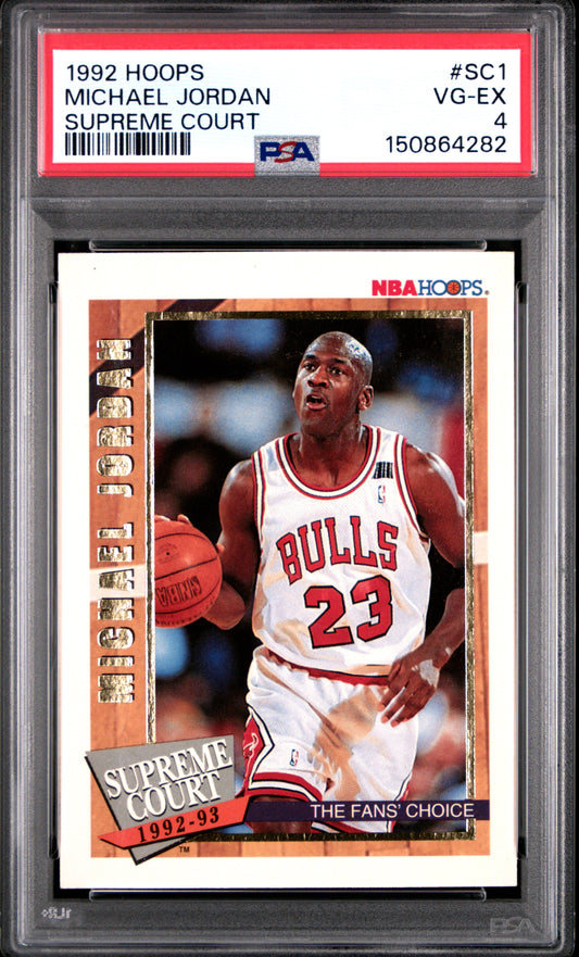 1992 Hoops Supreme Court #SC1 Supreme Court PSA 4