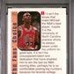 1992 Hoops Supreme Court #SC1 Michael Jordan PSA 8 (4283)
