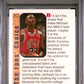 1992 Hoops Supreme Court #SC1 Michael Jordan PSA 8 (4286)