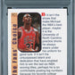 1992 Hoops Supreme Court #SC1 Michael Jordan PSA 8 (4290)