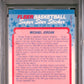 1988 Fleer Sticker #7 Michael Jordan PSA 4