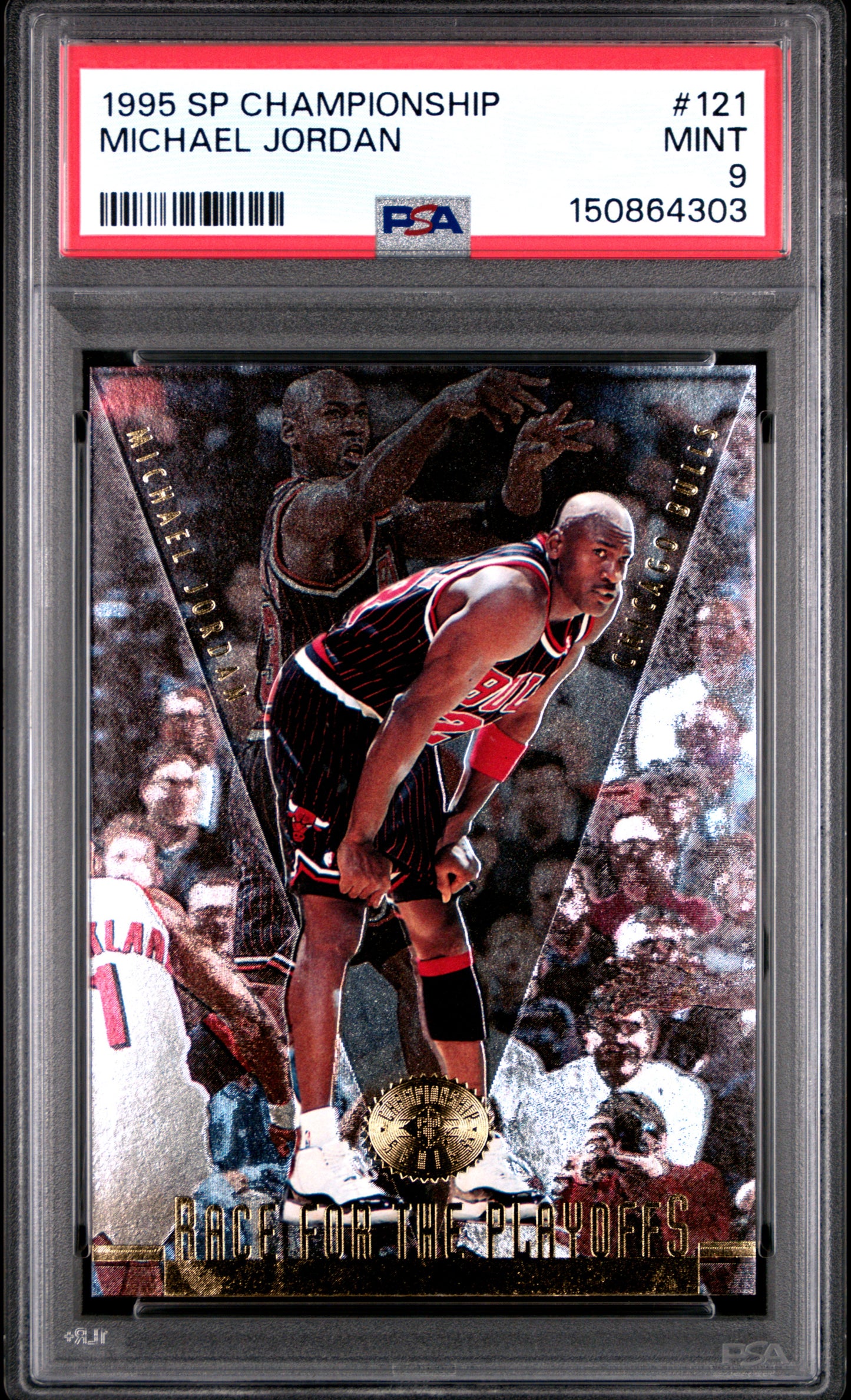 1995 Sp Championship #121 Michael Jordan PSA 9