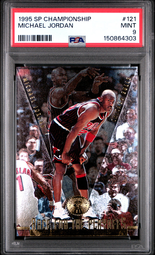 1995 Sp Championship #121 Michael Jordan PSA 9