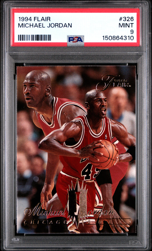 1994 Flair #326 Michael Jordan PSA 9