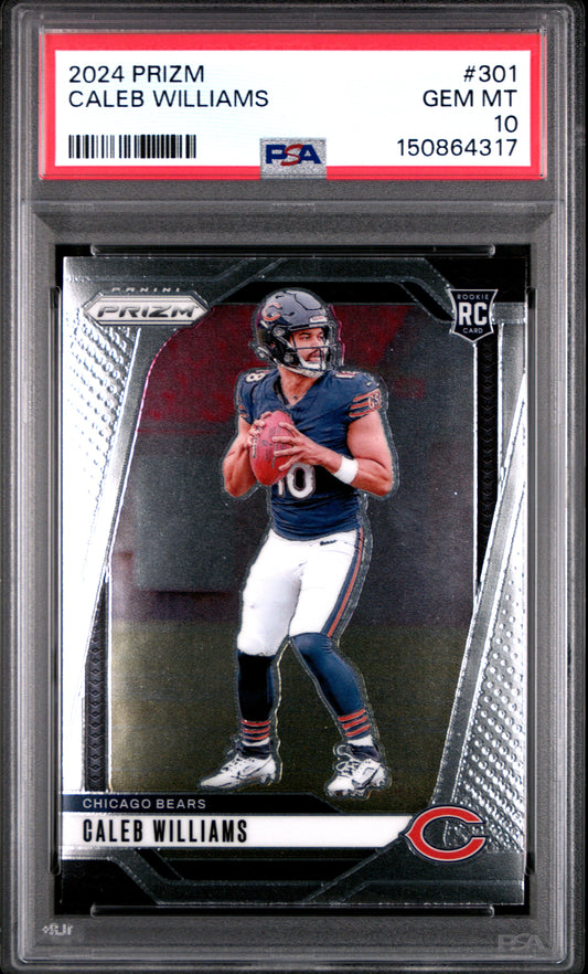 2024 Panini Prizm #301 Caleb Williams RC PSA 10