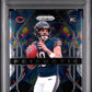 2024 Panini Prizm Prizmatic #1 Caleb Williams RC PSA 8