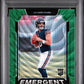 2024 Panini Prizm Emergent #1 Green Wave Caleb Williams RC PSA 10