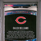 2024 Panini Prizm Fireworks #25 Caleb Williams RC PSA 9