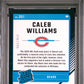 2024 Panini Donruss Optic #201 Aqua Caleb Williams RC #'d /299 PSA 8
