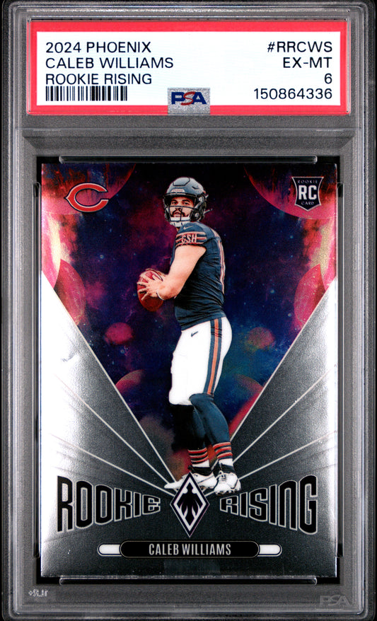 2024 Panini Phoenix Rookie Rising #RRCWS Caleb Williams RC PSA 6