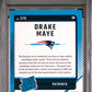 2024 Panini Donruss #379 Press Proof Red Drake Maye RC PSA 9