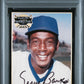 1996 Canadian Club #1 Autograph Ernie Banks PSA/DNA Authentic
