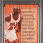 1995 Fleer Flair Hardwood Leaders #4 Michael Jordan PSA 8