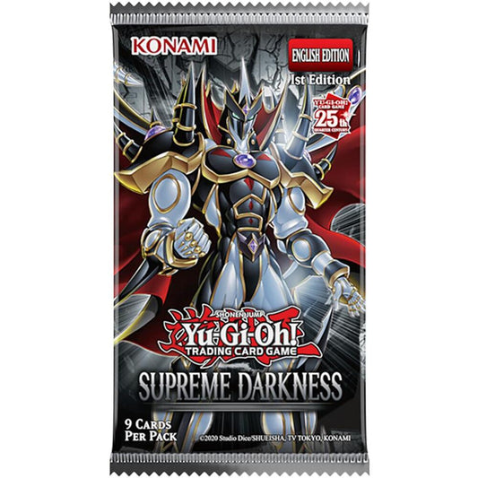 Yu-Gi-Oh! Supreme Darkness 1st Edition Booster Pack