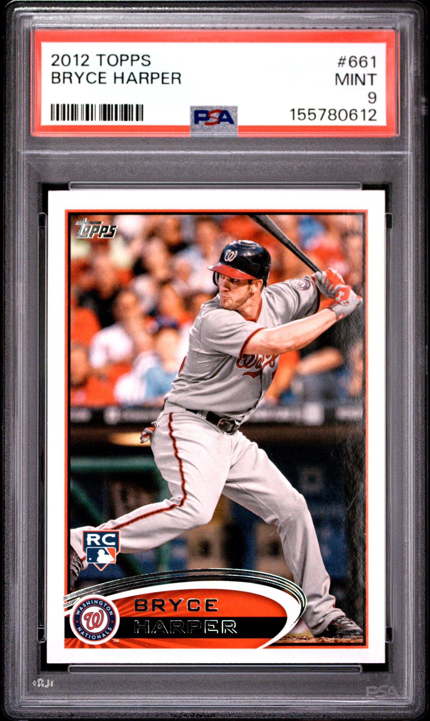 2012 Topps #661 Bryce Harper RC PSA 9