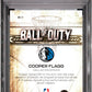 2025 Topps Chrome Ball Of Duty #BD-21 Cooper Flagg RC PSA 10