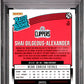 2018 Panini Donruss Optic #162 Shai Gilgeous-Alexander RC PSA 9
