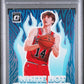 2024 Panini Donruss Optic White Hot Rookies #10 Purple Matas Buzelis PSA 6