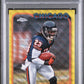 2024 Topps Chrome #17 Yellow Wave Devin Hester #'d /75 PSA 10