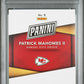 2023 Panini The National #1 Patrick Mahomes II Orange #'d /199 PSA 10