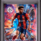 2023-24 Topps Chrome Sapphire Edition Uefa Wonderkids  #3 Lamine Yamal RC PSA 9