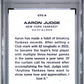 2024 Topps City To City #CTC8 Aaron Judge PSA 10