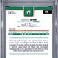 2025 Topps Chrome #49 Jayson Tatum Green Refractor #'d /99 PSA 8