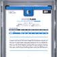 2025 Topps #201 Cooper Flagg RC PSA 10 (1714)
