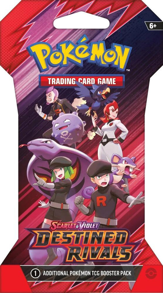 2025 Pokemon Destined Rivals Sleeved Booster Pack - SV10: Destined Rivals (DRI)