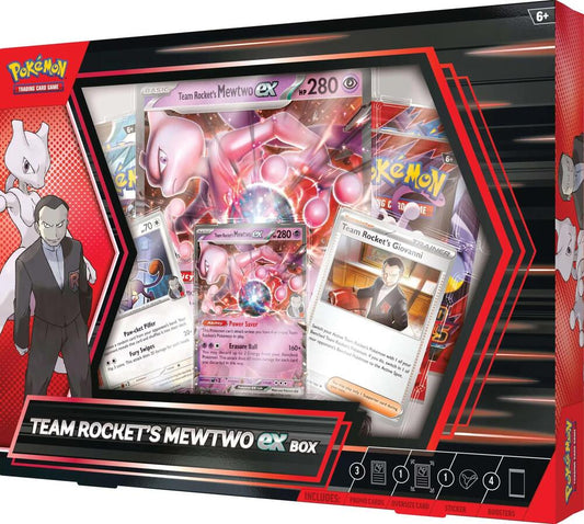 Pokemon Team Rocket’s Mewtwo ex Box
