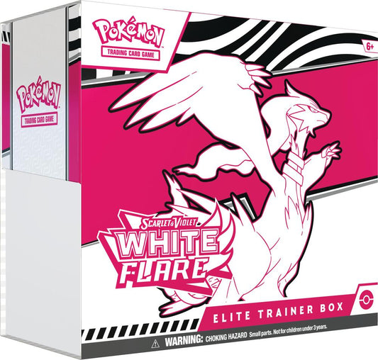 2025 Pokemon Scarlet & Violet White Flare Elite Trainer Box