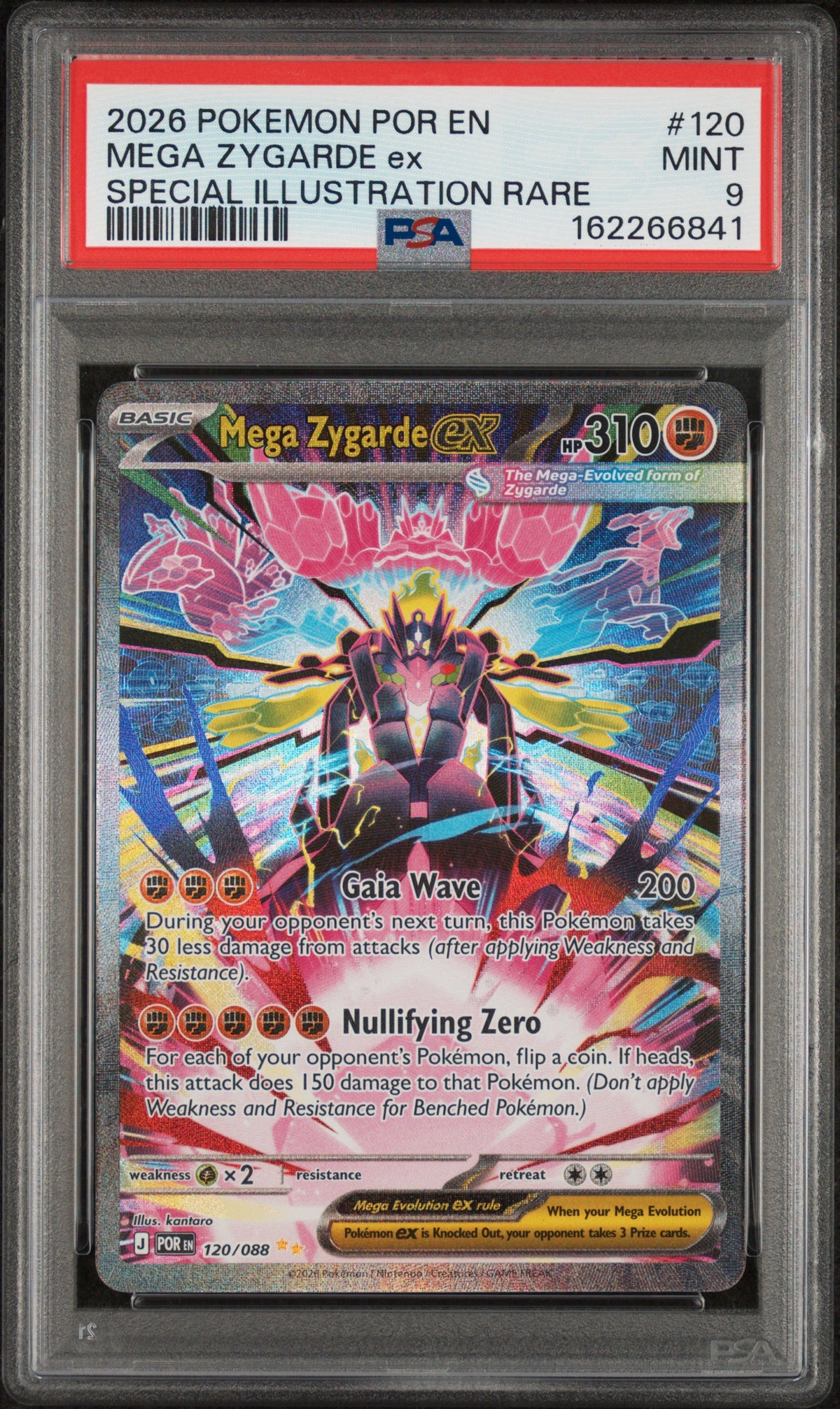 2026 Mega Zygarde EX PSA 9
