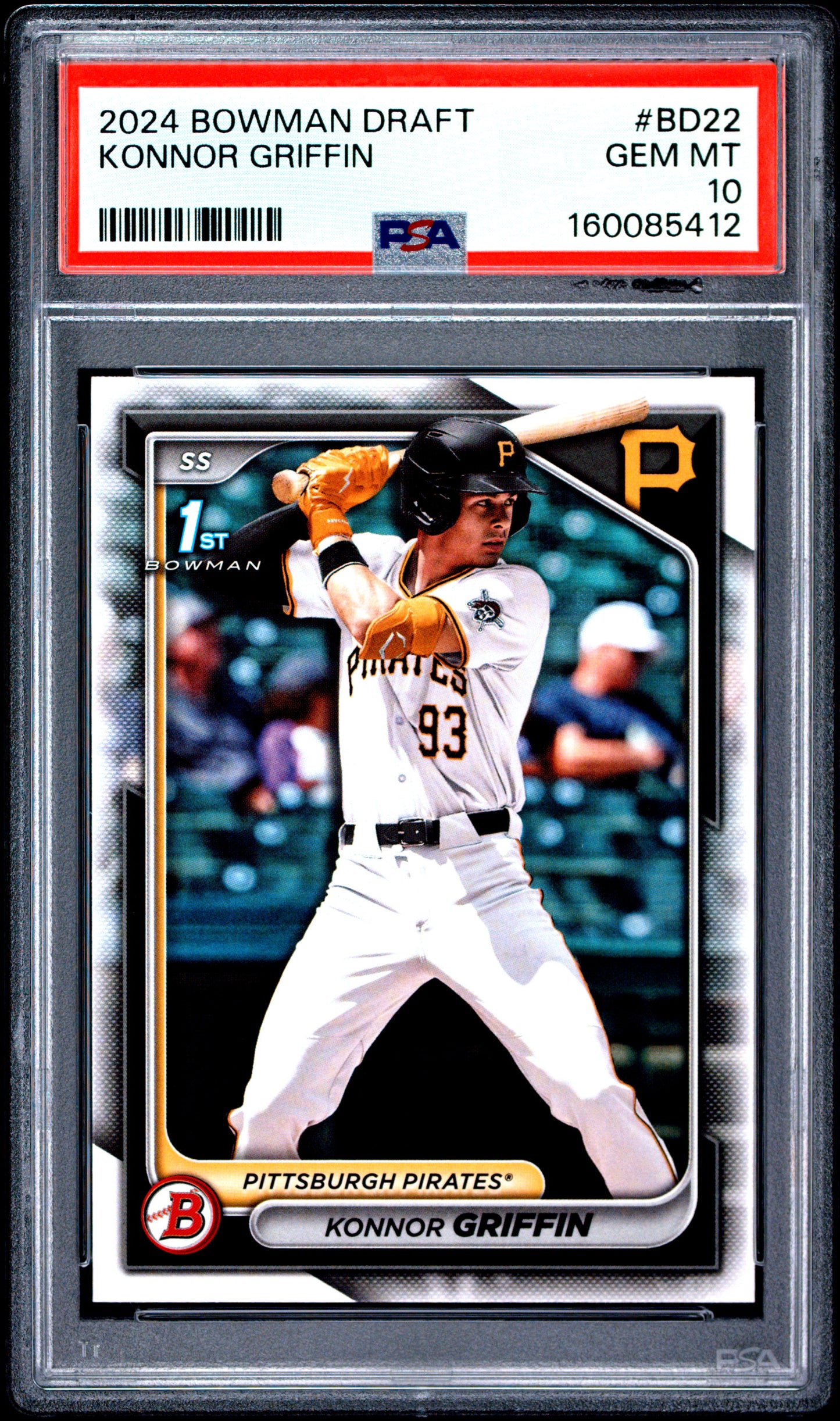 2024 Bowman Draft #BD22 Konnor Griffin PSA 10
