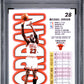 1993 Fleer #28 Michael Jordan PSA 7